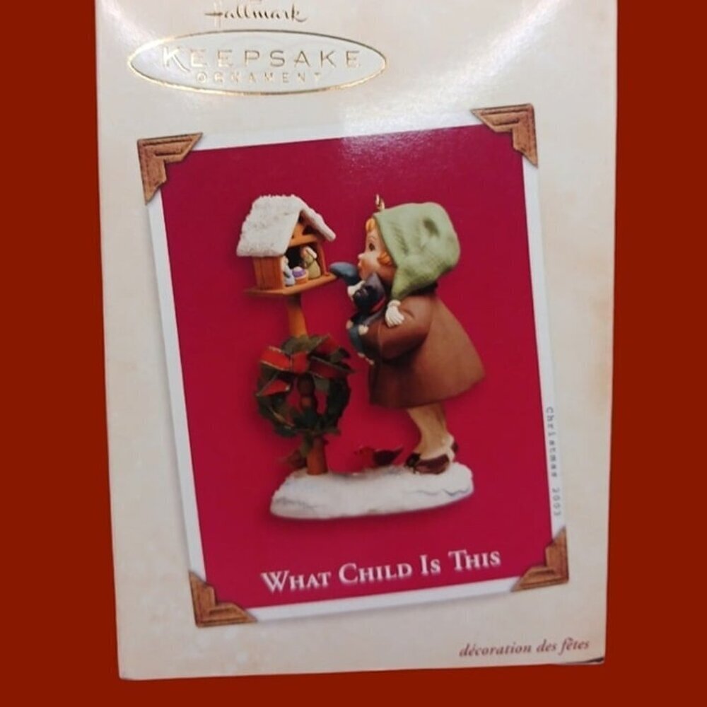 Hallmark what child is this christmas ornament - Picture 9 of 12